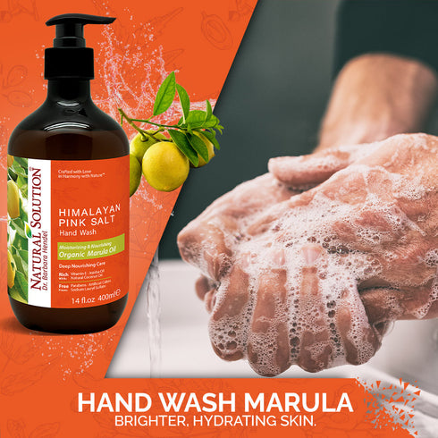 Liquid Hand Wash, Marula Oil - 13.5 fl oz | NATURAL SOLUTION